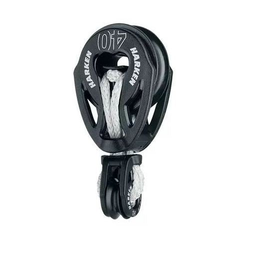 Harken 40mm Carbo T2 Travellerblock, 1-scheibig